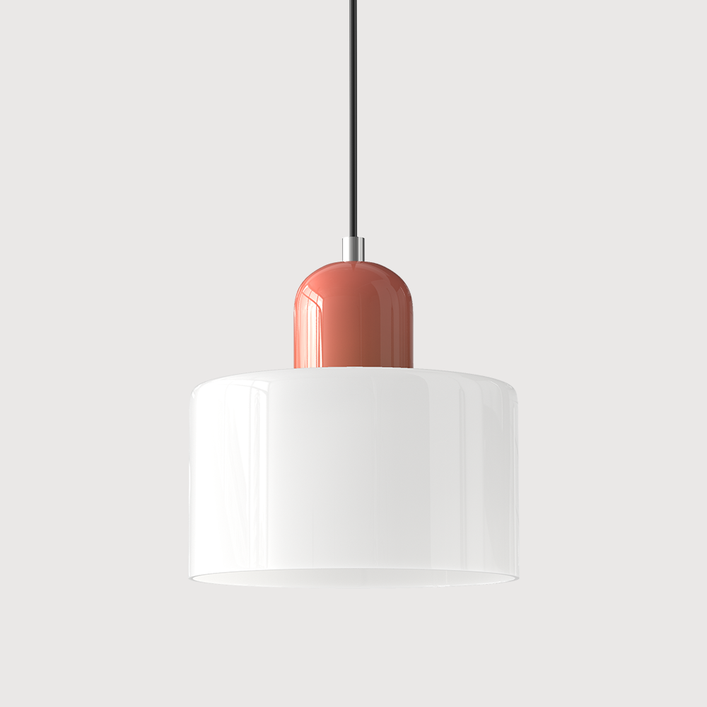 Pendelleuchte | Bauhaus Design | Glas | Höhenverstellbar E27