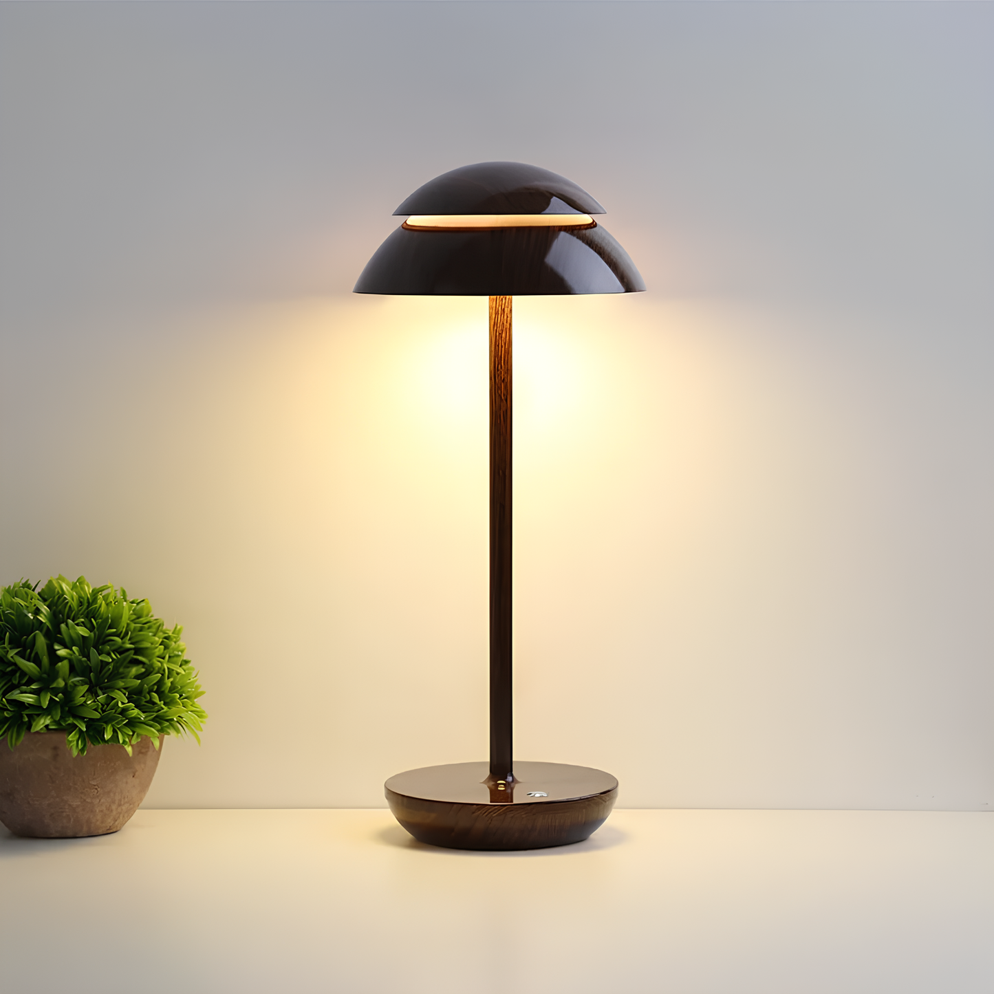 LED-Tischlampe Kabellos | Skandinavisch | Dimmbar | Warmweiß