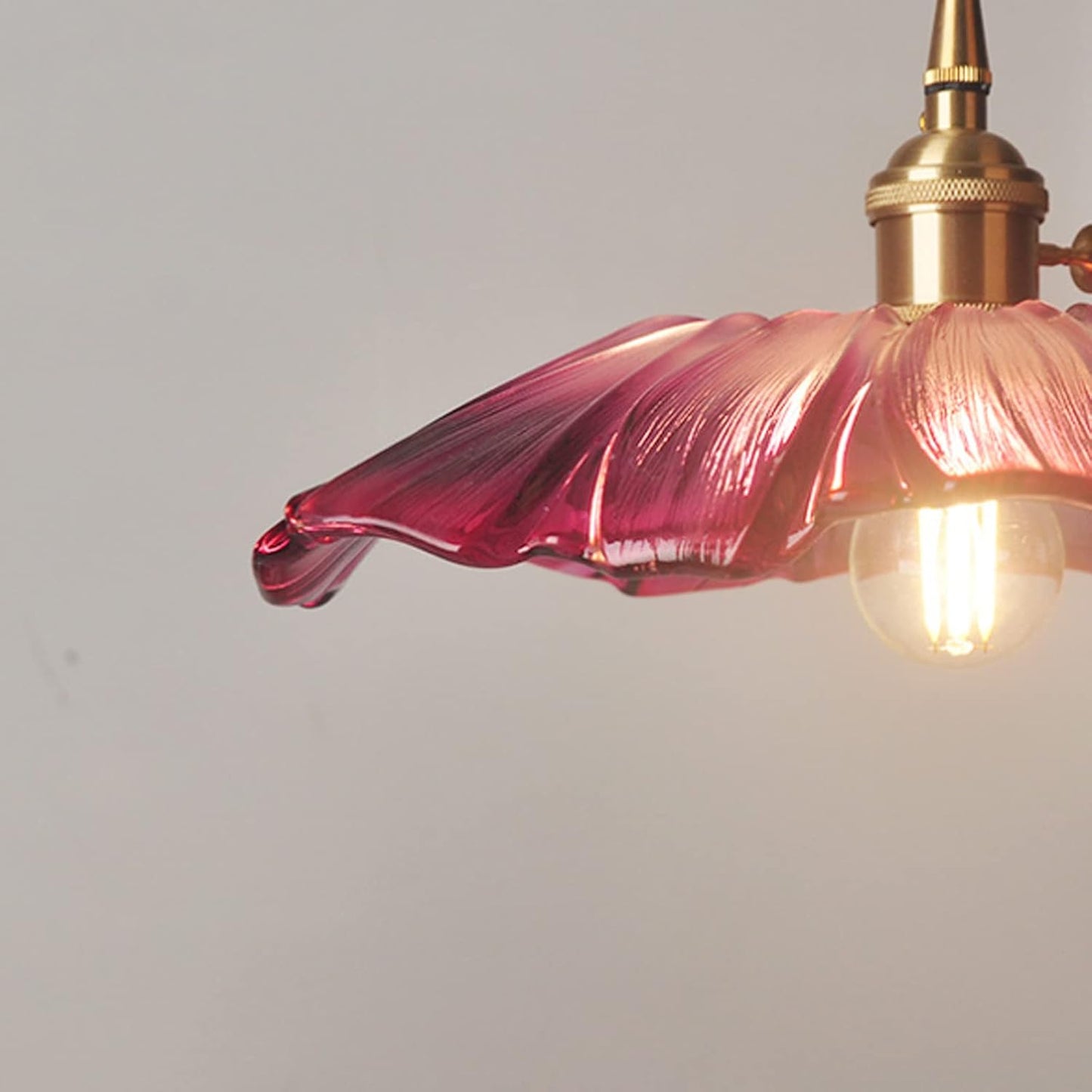 Pendelleuchte | Retro Glas | Esszimmer & Wohnbereich | Warmes Licht