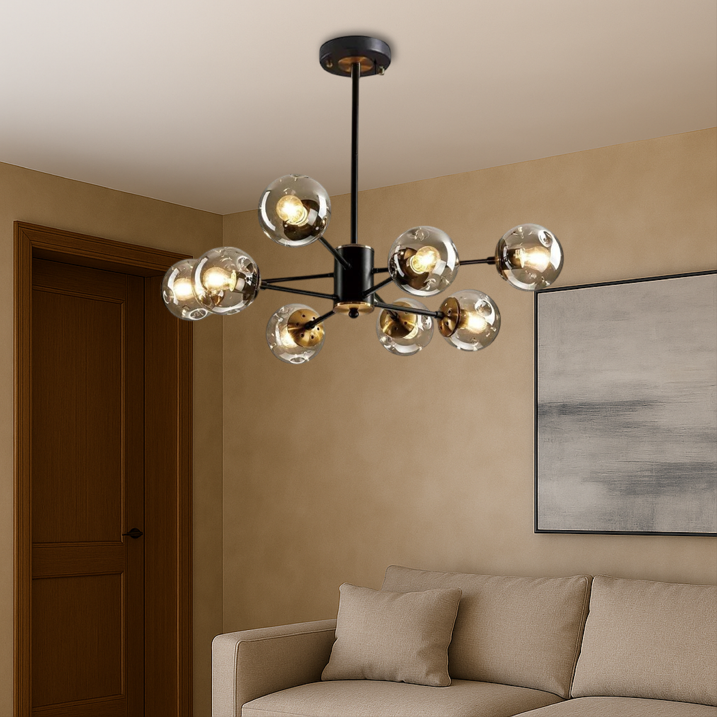 Nordic LED Chandelier 21W/35W/42W | Scandinavian Design | Höhenverstellbar | Wohnzimmer & Essbereich