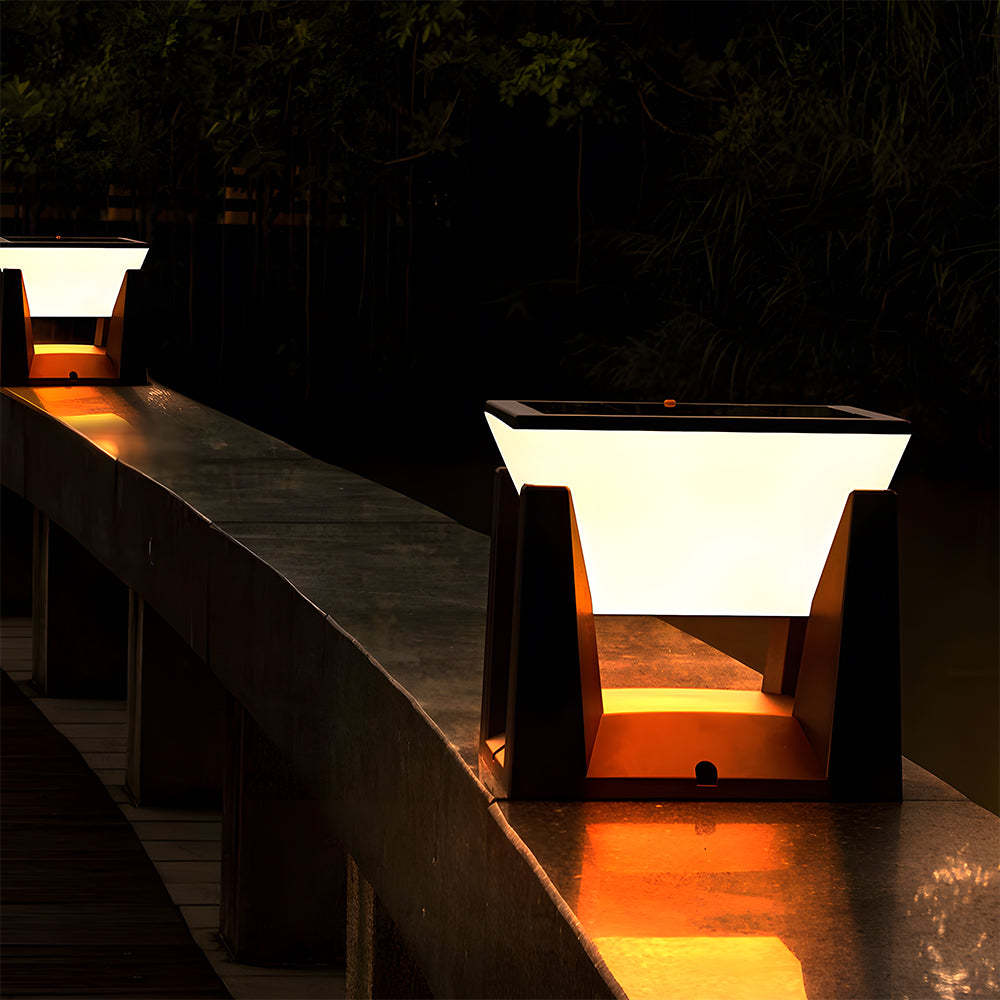Solar-Außenleuchte LED | Wand- oder Bodenleuchte | IP55 | Garten & Terrasse