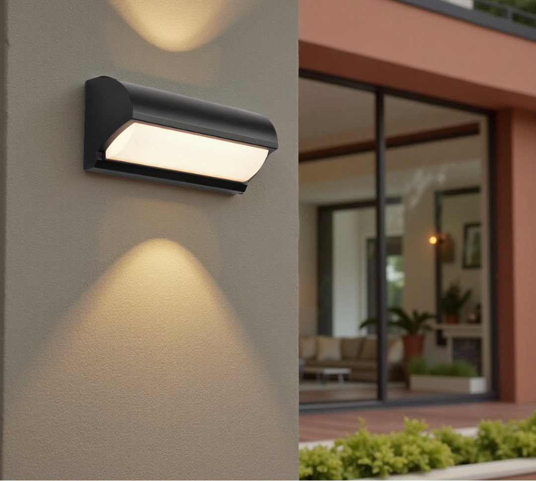 LED-Wandleuchte Außen | 20W | 3000K Warmweiß | IP65