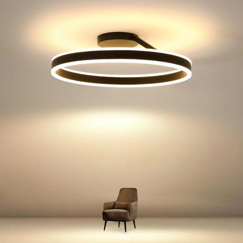 LED-Deckenleuchte | Modernes Metall-Design | Wohnzimmer & Esszimmer