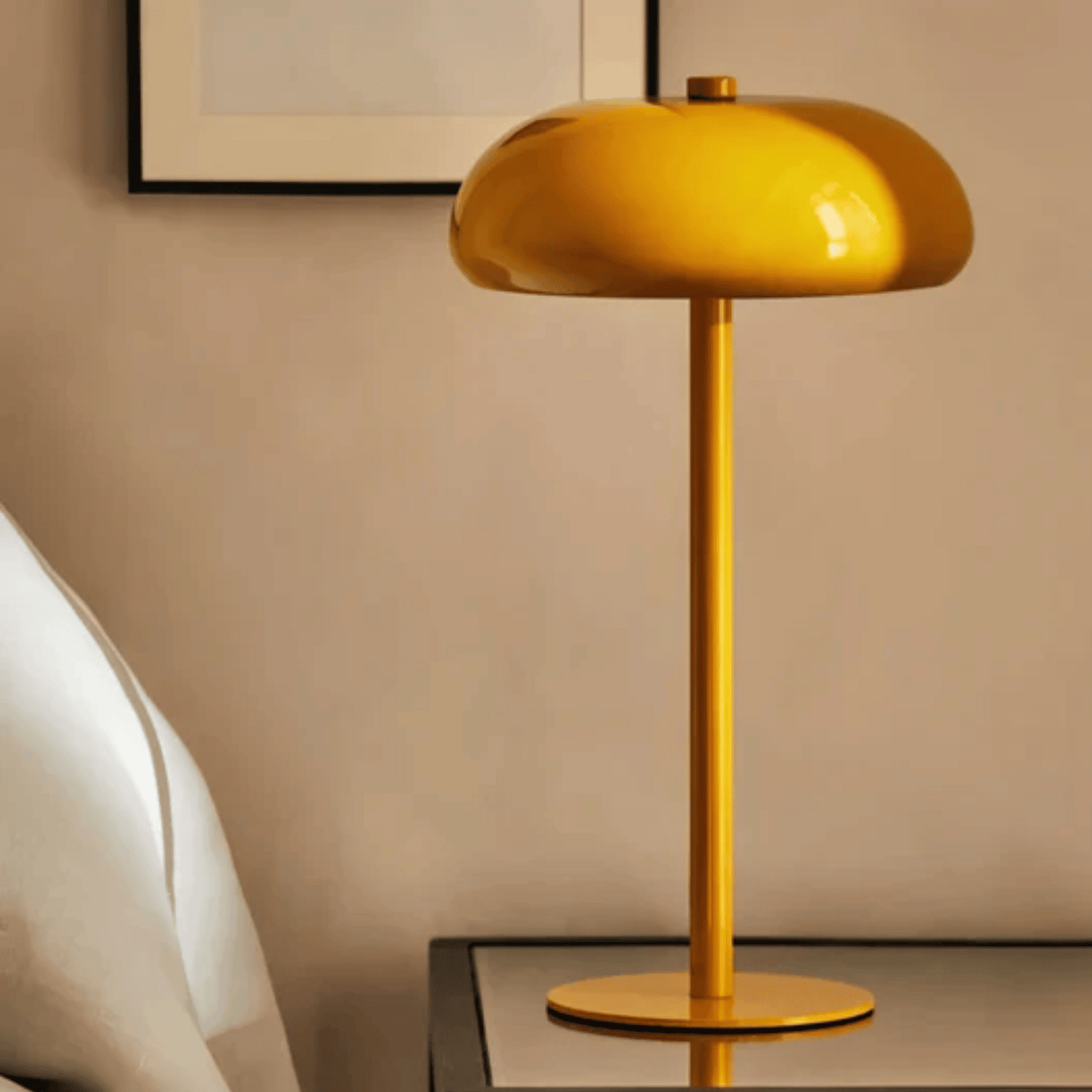 LED-Tischlampe Kabellos | Dimmbar | Metall | Wiederaufladbar