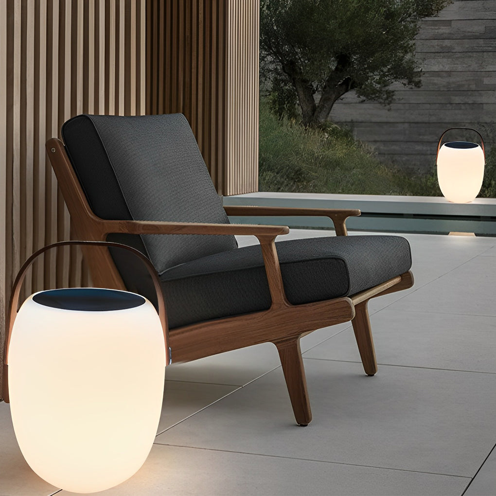 Tragbare Solar-Laterne Außen | LED 3000K | IP65 | Garten & Terrasse