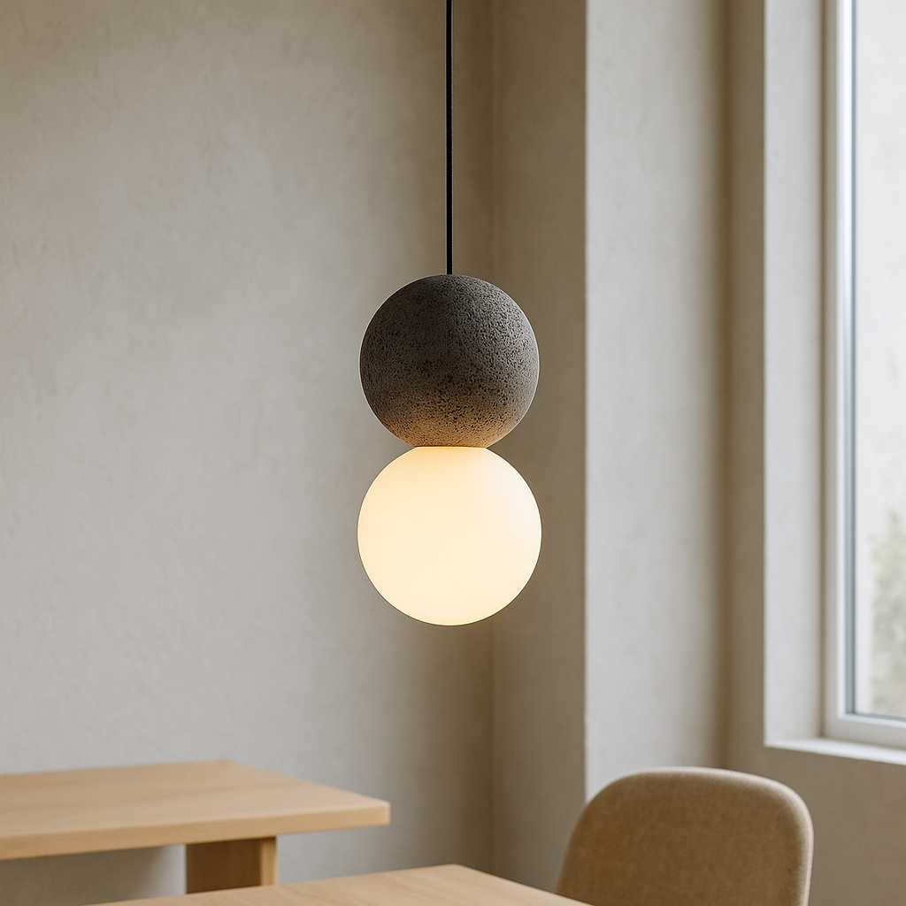 Pendelleuchte Stein Zylinder | G9 | LED | Modern