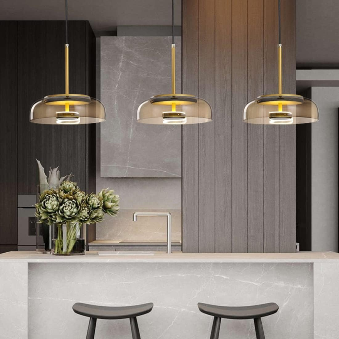 Pendelleuchte Esszimmer Glas | LED | Modernes Design