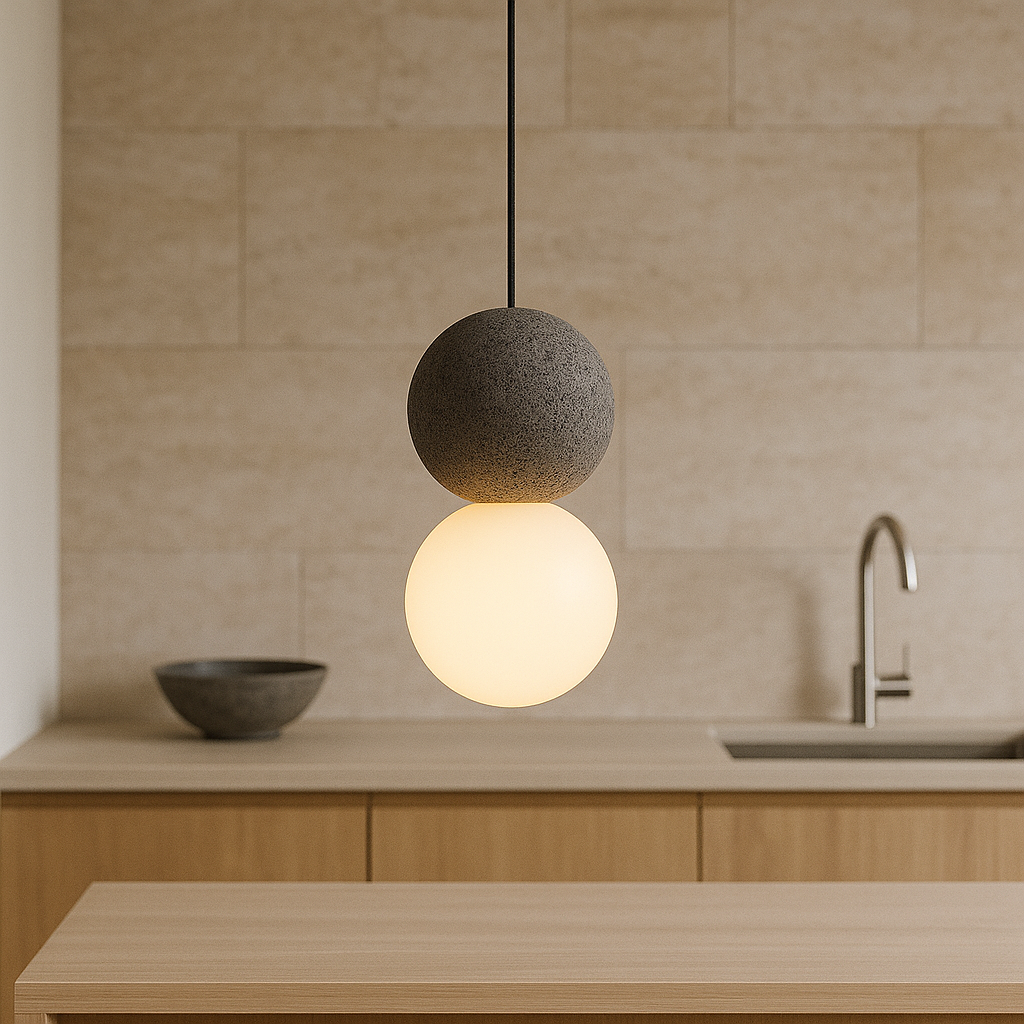Pendelleuchte Stein Zylinder | G9 | LED | Modern