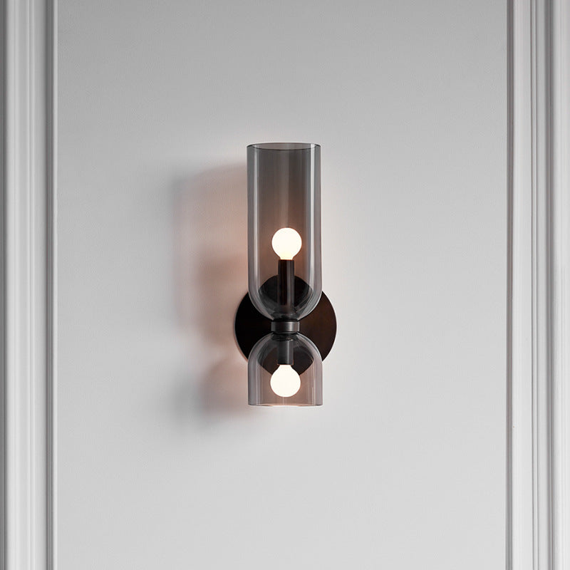 Wandleuchte 2-flammig | Glas | Innenbereich | Modern