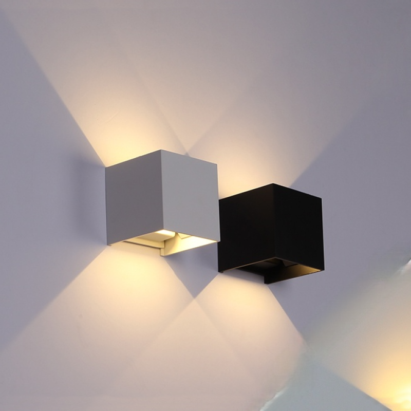 LED-Wandleuchte Aluminium | Wasserdicht | Verstellbarer Lichtstrahl | Modern
