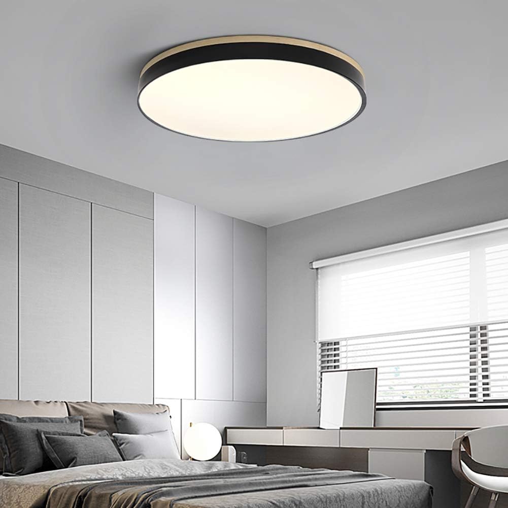 LED-Deckenlampe | Rund & Flach | Wohnzimmer & Schlafzimmer | Effiziente LEDs