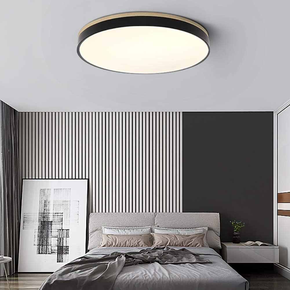 LED-Deckenlampe | Rund & Flach | Wohnzimmer & Schlafzimmer | Effiziente LEDs