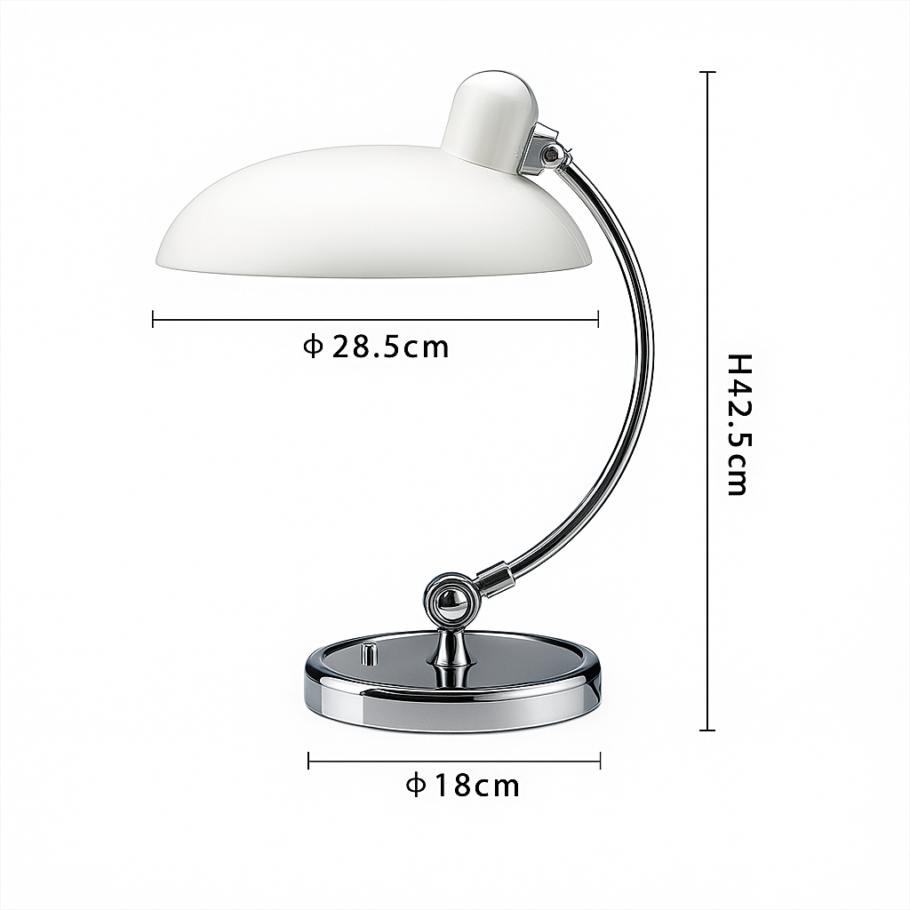 Schreibtischlampe Metall verstellbar | E27 | Modern