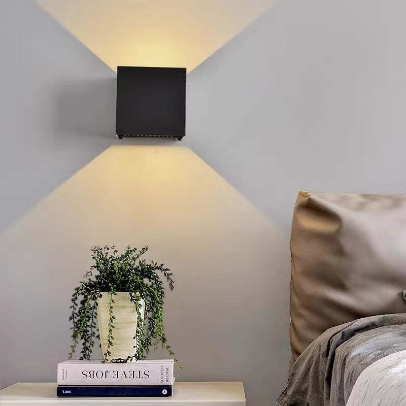 LED-Wandleuchte Aluminium | Wasserdicht | Verstellbarer Lichtstrahl | Modern