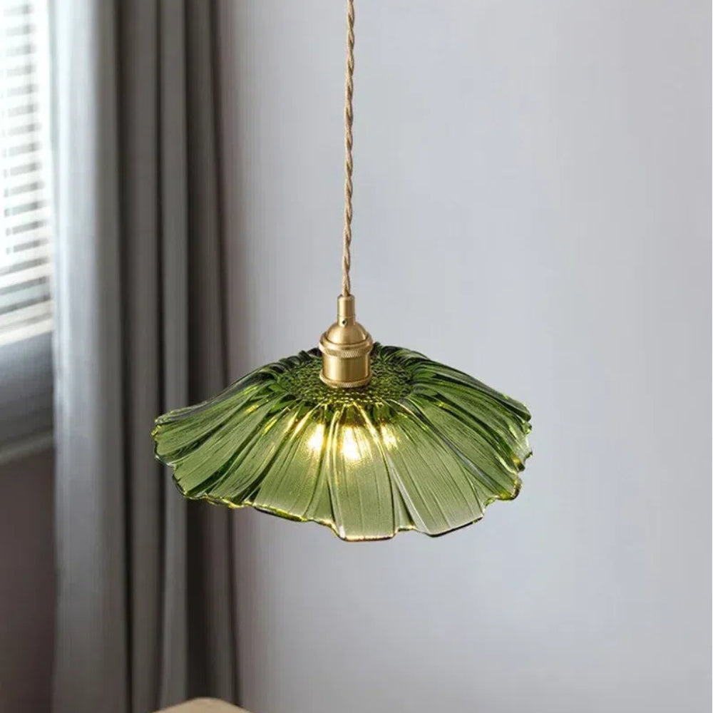 Pendelleuchte | Retro Glas | Esszimmer & Wohnbereich | Warmes Licht