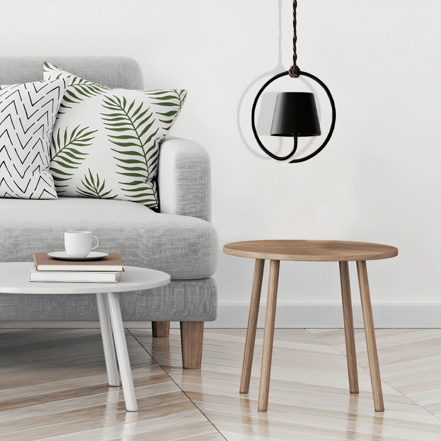 Minimalistische LED‑Pendelleuchte | Rund & Höhenverstellbar | Modern