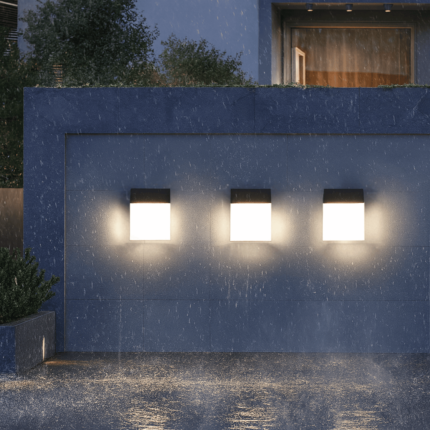 LED-Wandleuchte Außen | 10W | IP65 | Optional Bewegungsmelder