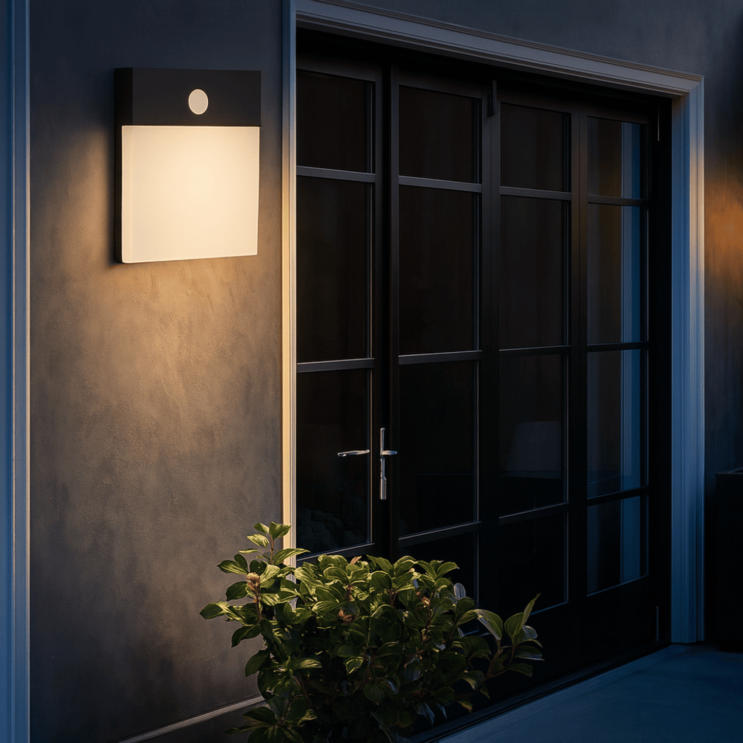 LED-Wandleuchte Außen | 10W | IP65 | Optional Bewegungsmelder