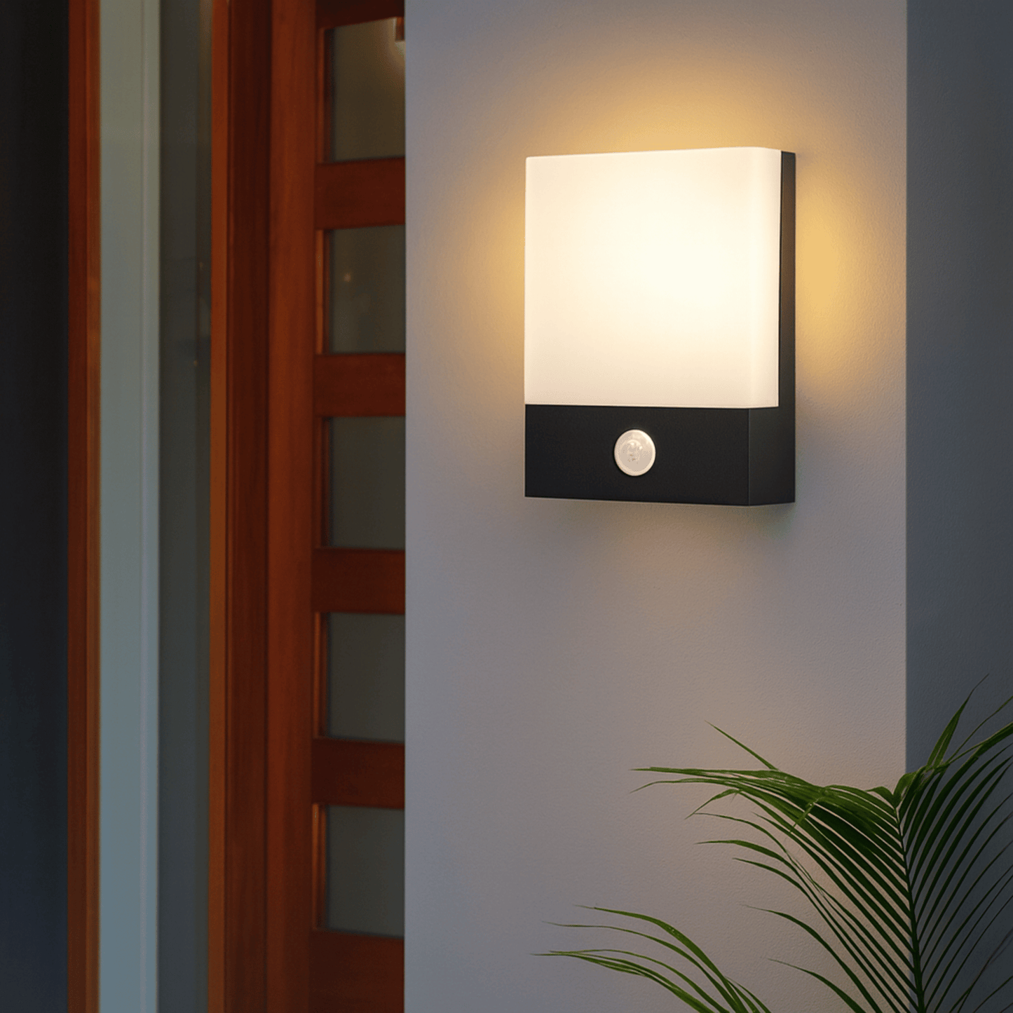 LED-Wandleuchte Außen | 10W | IP65 | Optional Bewegungsmelder