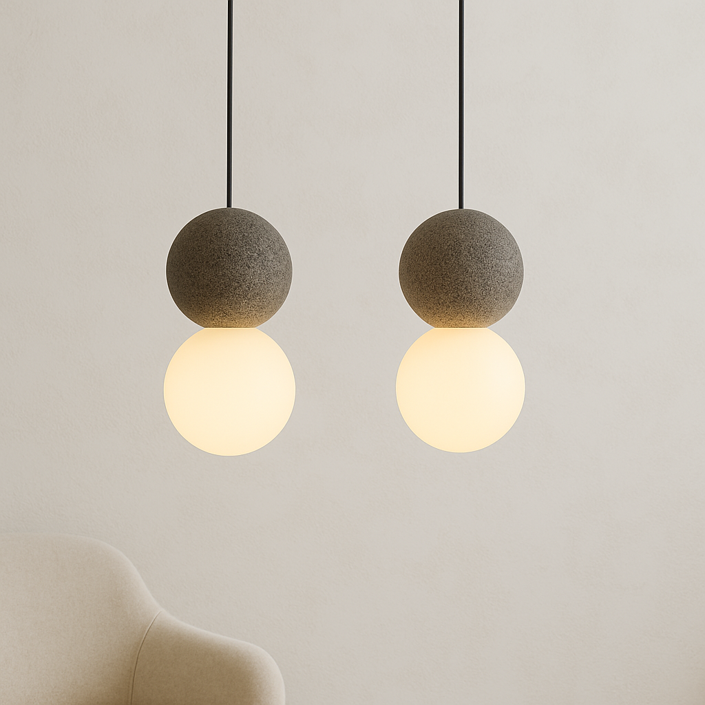 Pendelleuchte Stein Zylinder | G9 | LED | Modern