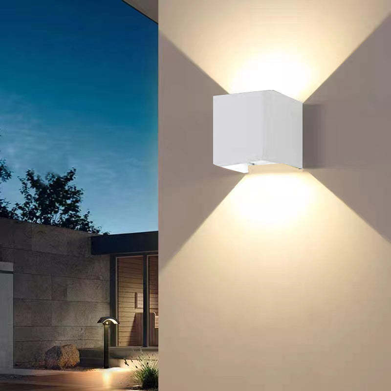 LED-Wandleuchte Aluminium | Wasserdicht | Verstellbarer Lichtstrahl | Modern