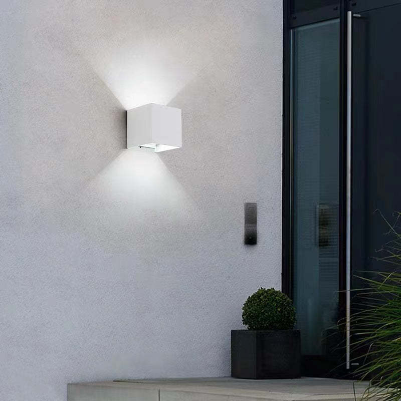 LED-Wandleuchte Aluminium | Wasserdicht | Verstellbarer Lichtstrahl | Modern