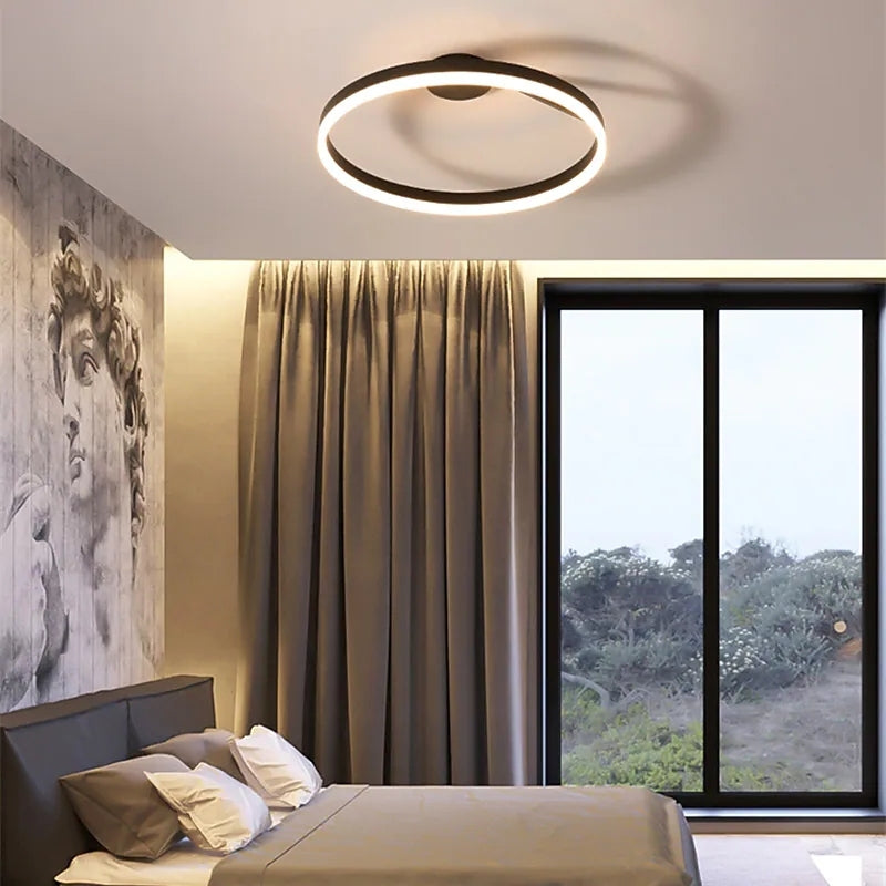 LED-Deckenleuchte | Modernes Metall-Design | Wohnzimmer & Esszimmer