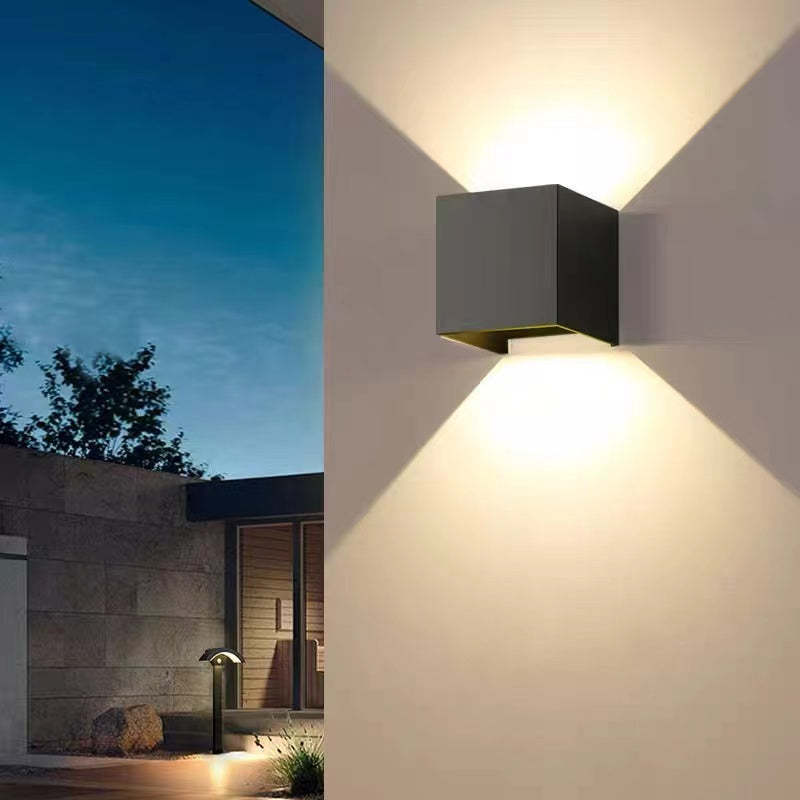 LED-Wandleuchte Aluminium | Wasserdicht | Verstellbarer Lichtstrahl | Modern
