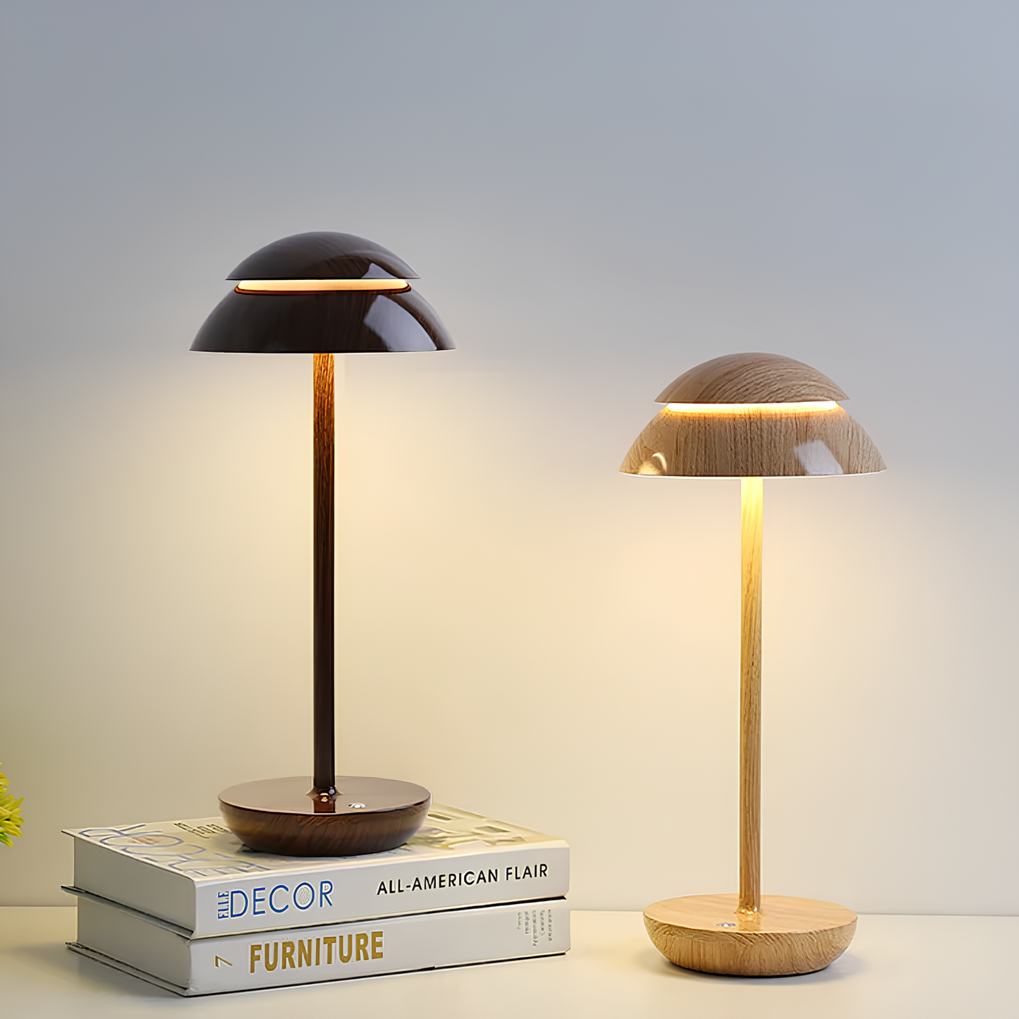 LED-Tischlampe Kabellos | Skandinavisch | Dimmbar | Warmweiß
