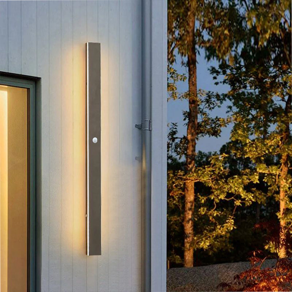 LED-Außenwandleuchte | Modernes Linear-Design | Garten & Flur