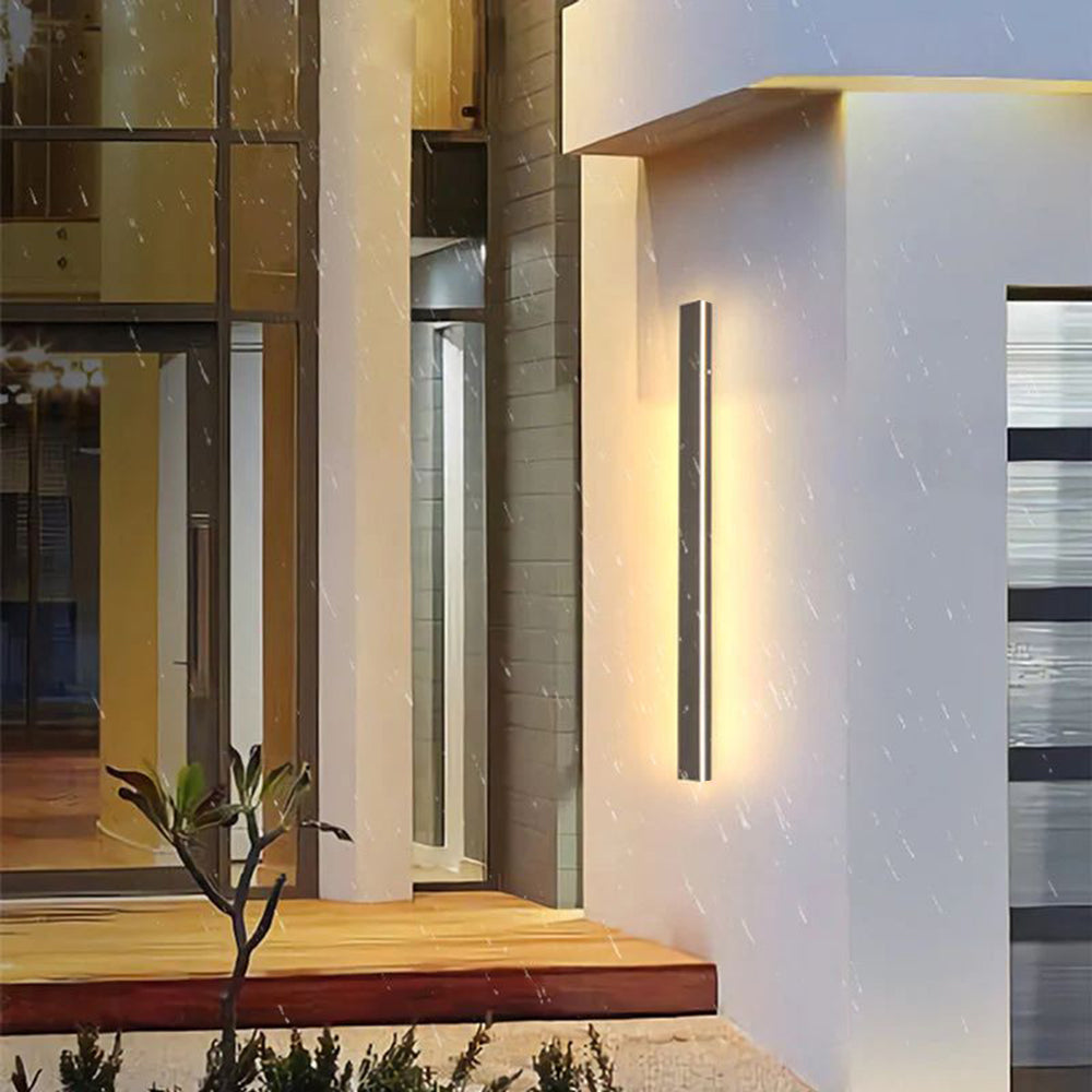 LED-Außenwandleuchte | Modernes Linear-Design | Garten & Flur