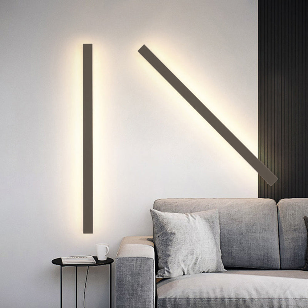 LED-Außenwandleuchte | Modernes Linear-Design | Garten & Flur