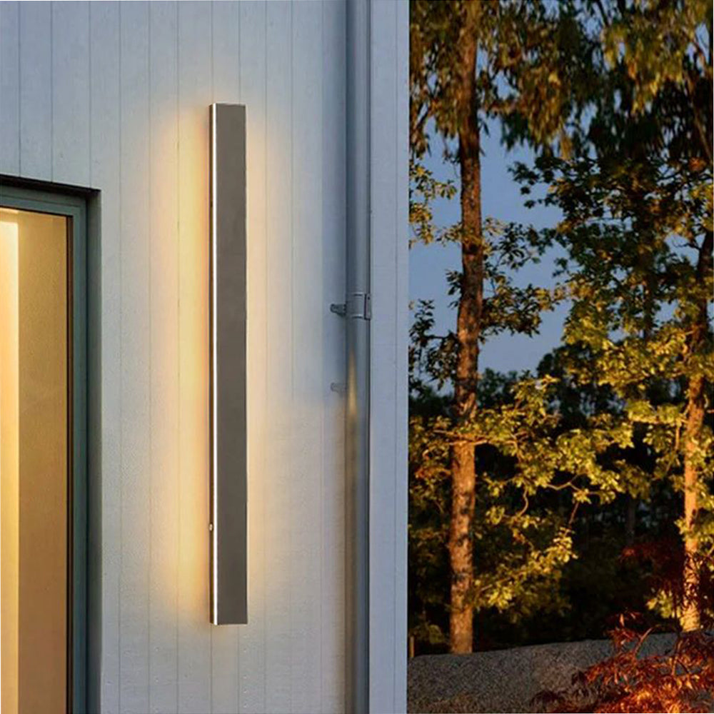 LED-Außenwandleuchte | Modernes Linear-Design | Garten & Flur
