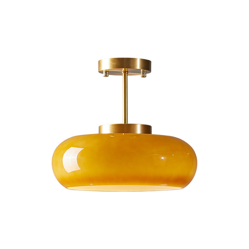 Deckenlampe Wohnzimmer Vintage Glas | E27