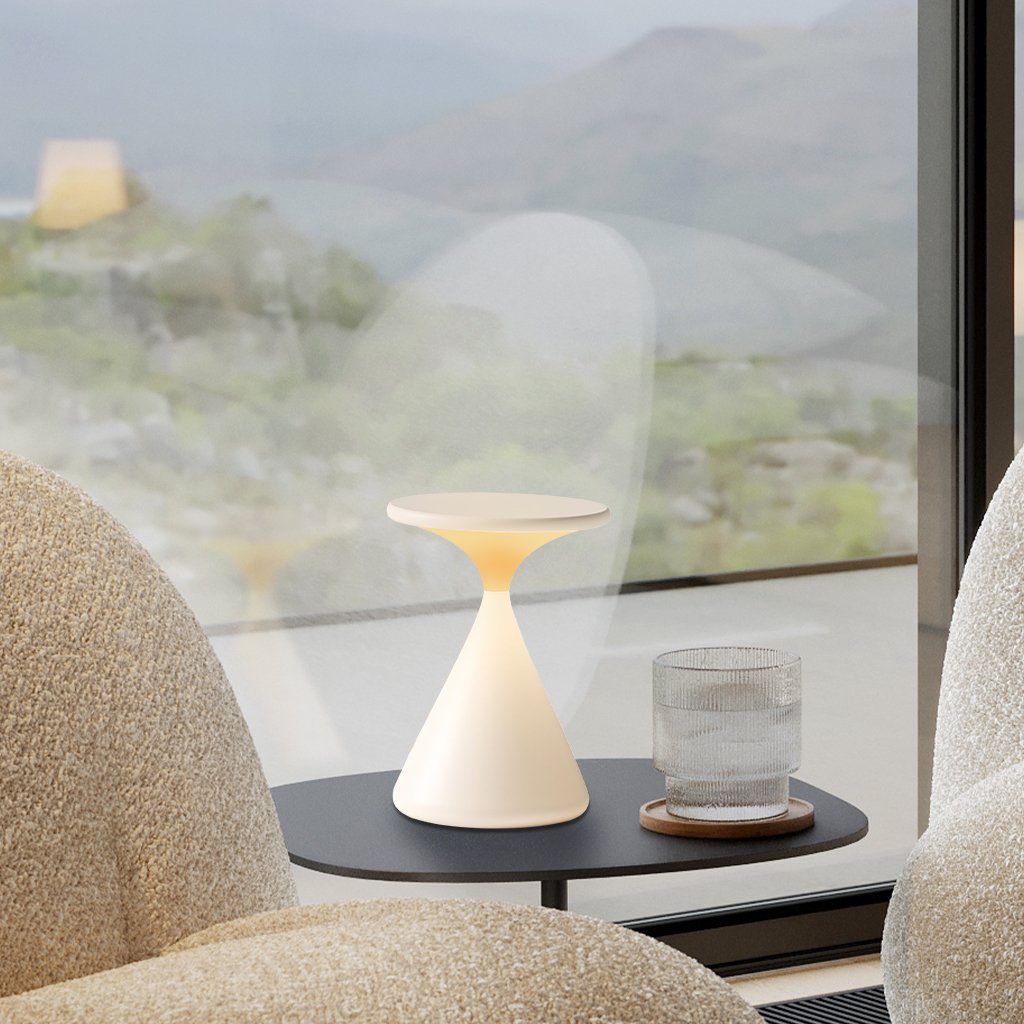 Kabellose Tischlampe | Touch-Dimmer | Warmweiß | Wiederaufladbar