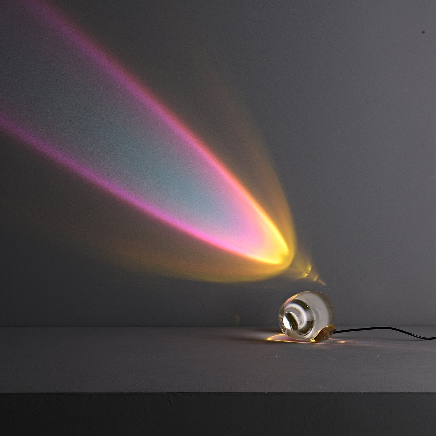 Tischlampe | LED | Kristall & Chrom | Modern Elegant