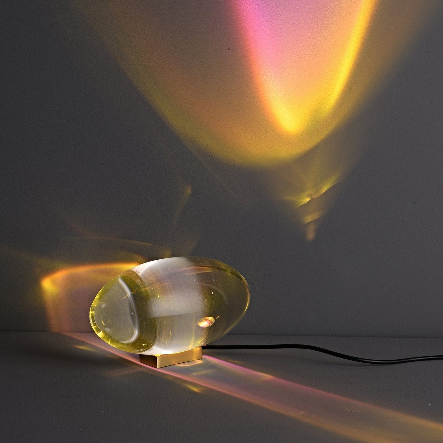 Tischlampe | LED | Kristall & Chrom | Modern Elegant