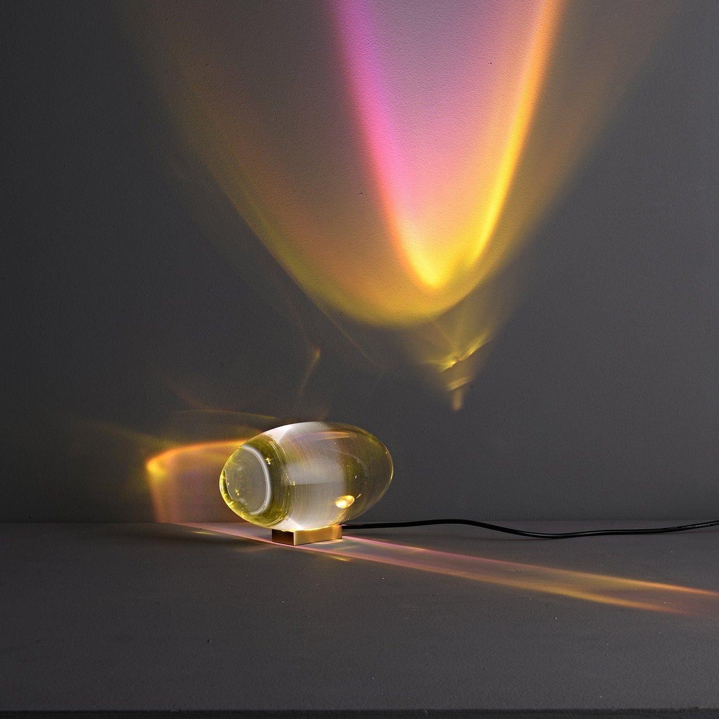 Tischlampe | LED | Kristall & Chrom | Modern Elegant