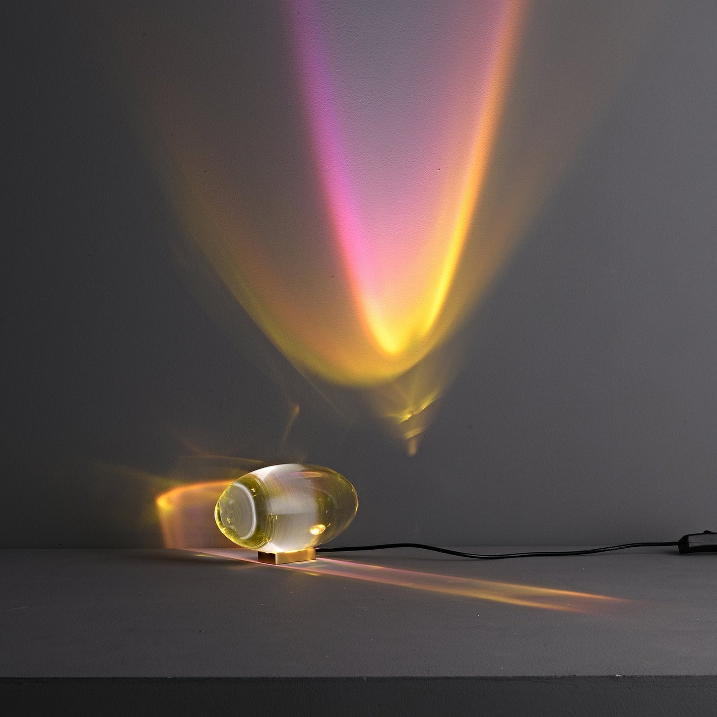 Tischlampe | LED | Kristall & Chrom | Modern Elegant