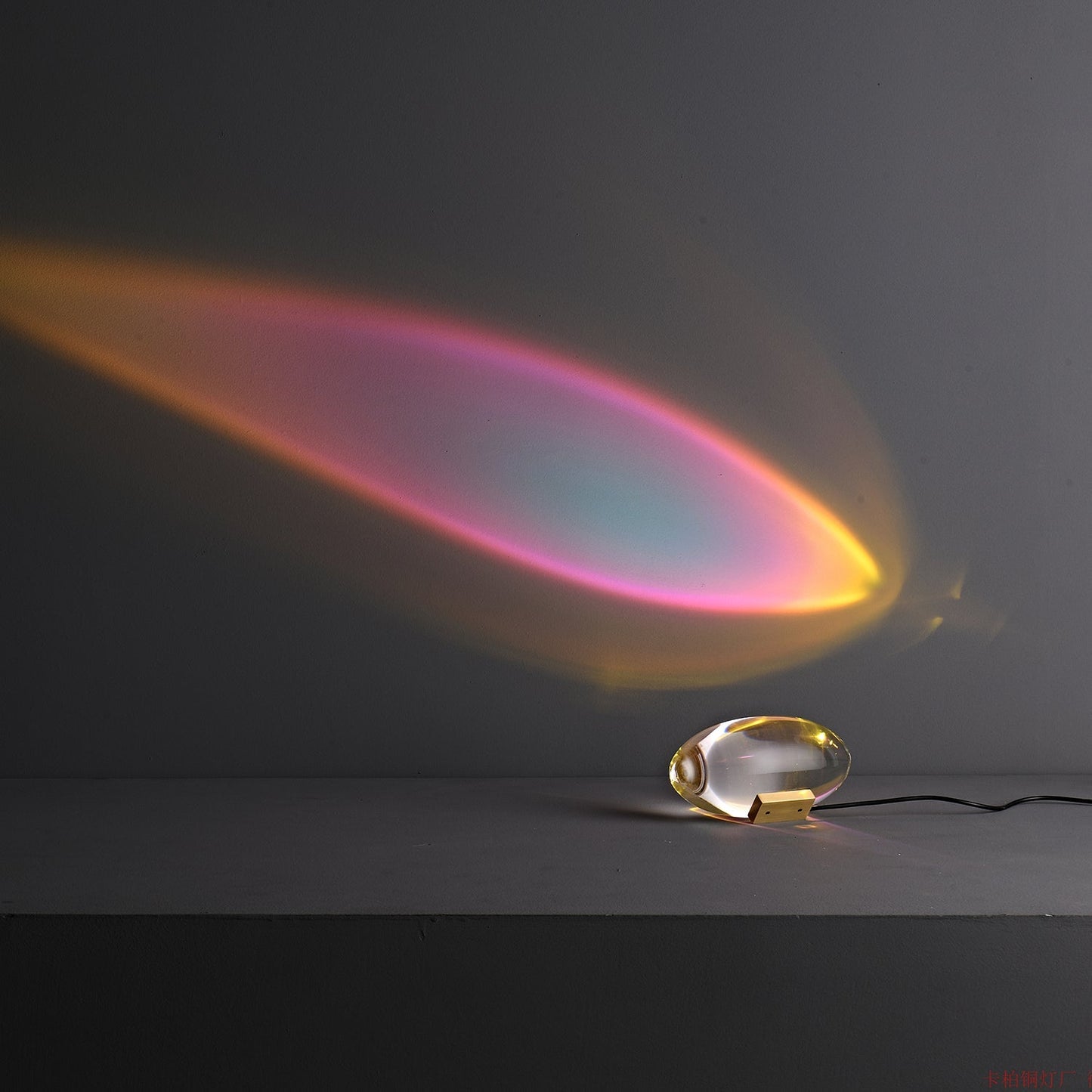 Tischlampe | LED | Kristall & Chrom | Modern Elegant