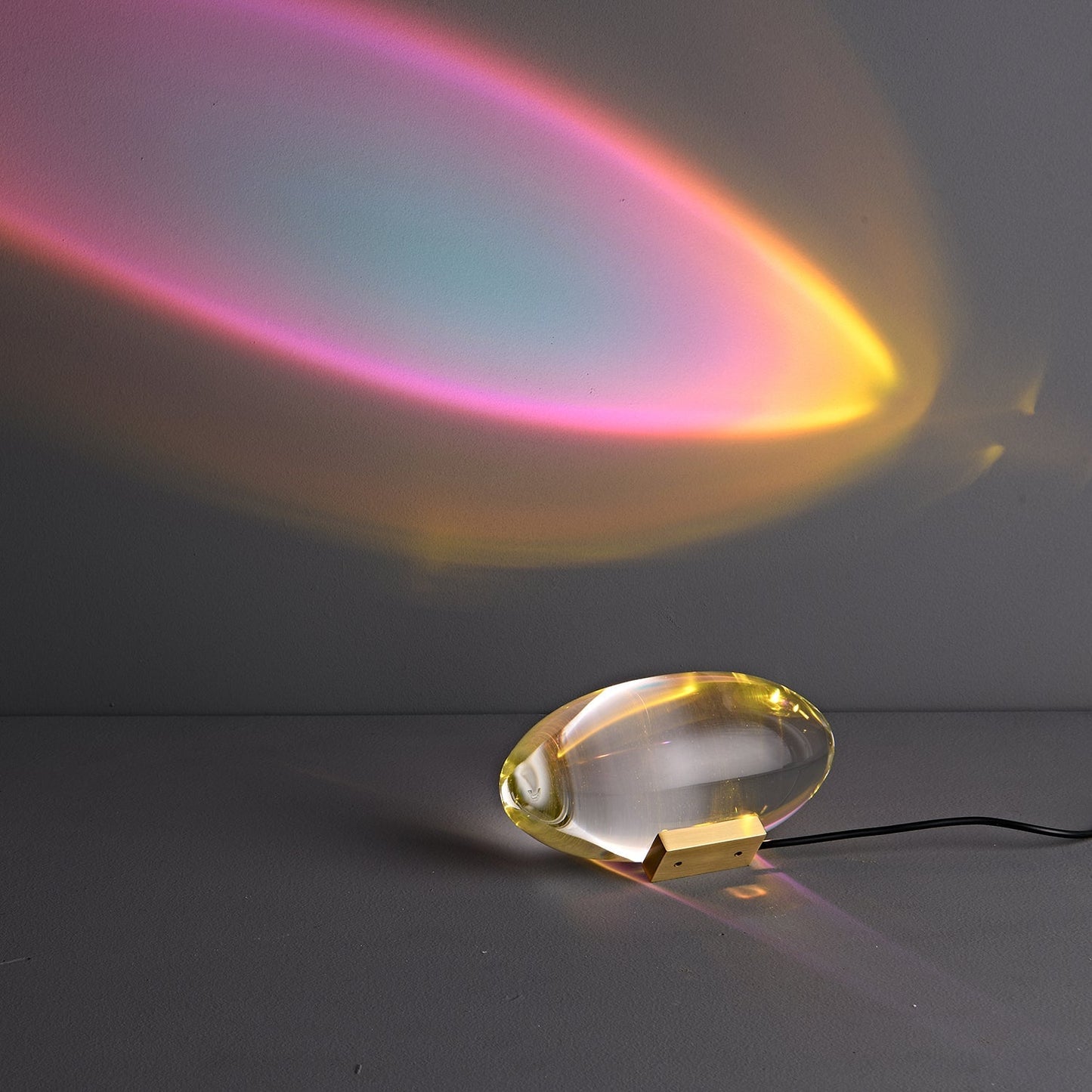 Tischlampe | LED | Kristall & Chrom | Modern Elegant