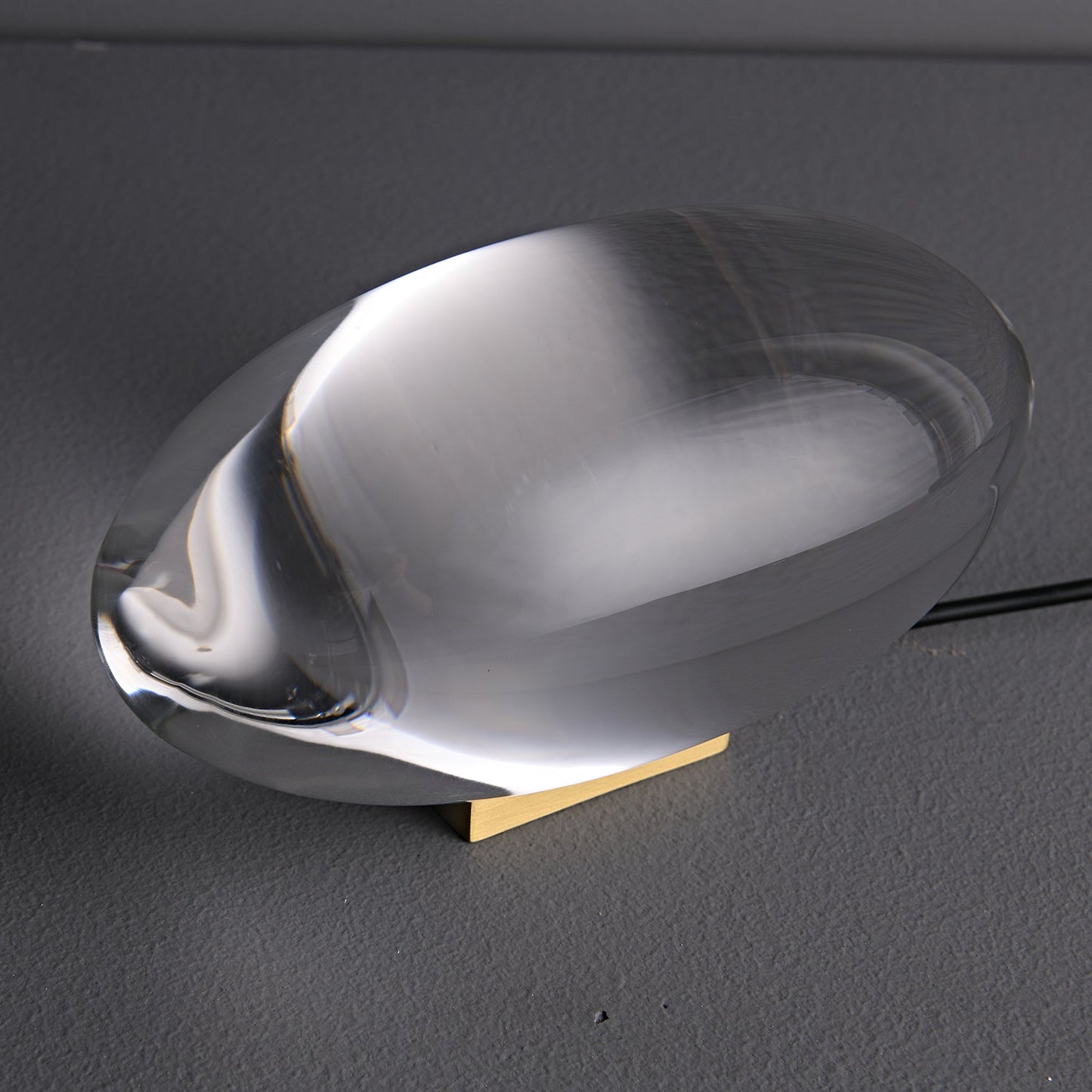 Tischlampe | LED | Kristall & Chrom | Modern Elegant