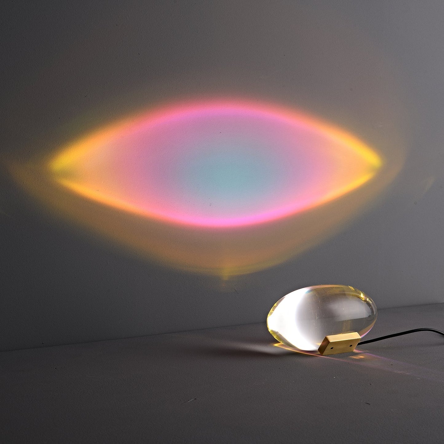 Tischlampe | LED | Kristall & Chrom | Modern Elegant