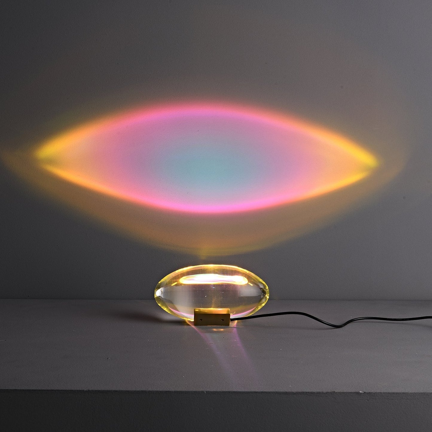 Tischlampe | LED | Kristall & Chrom | Modern Elegant