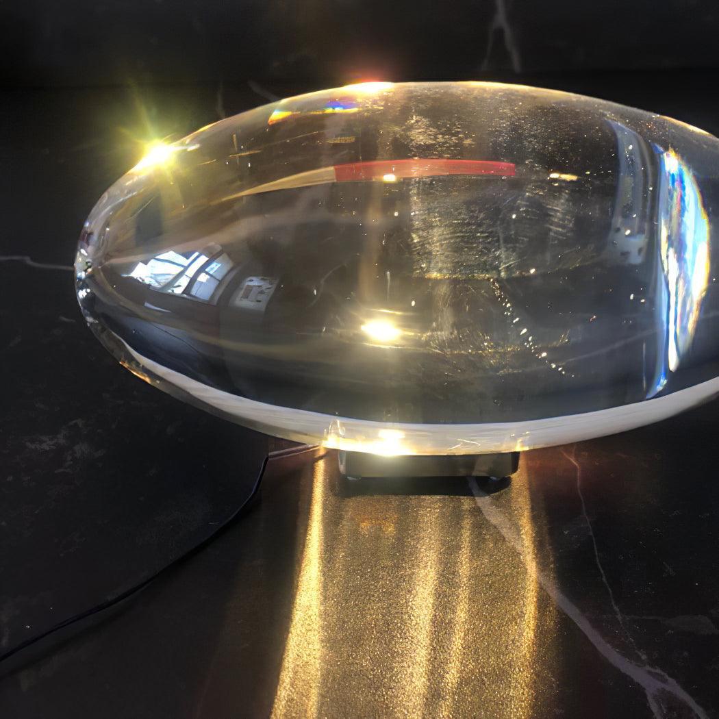 Tischlampe | LED | Kristall & Chrom | Modern Elegant