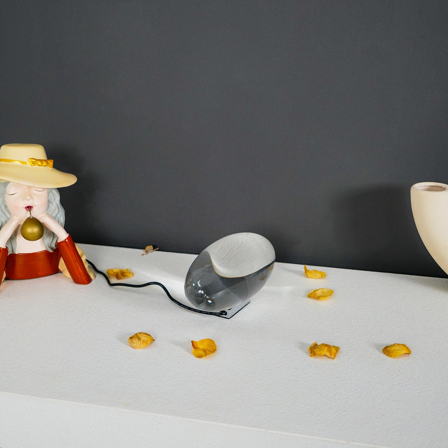 Tischlampe | LED | Kristall & Chrom | Modern Elegant