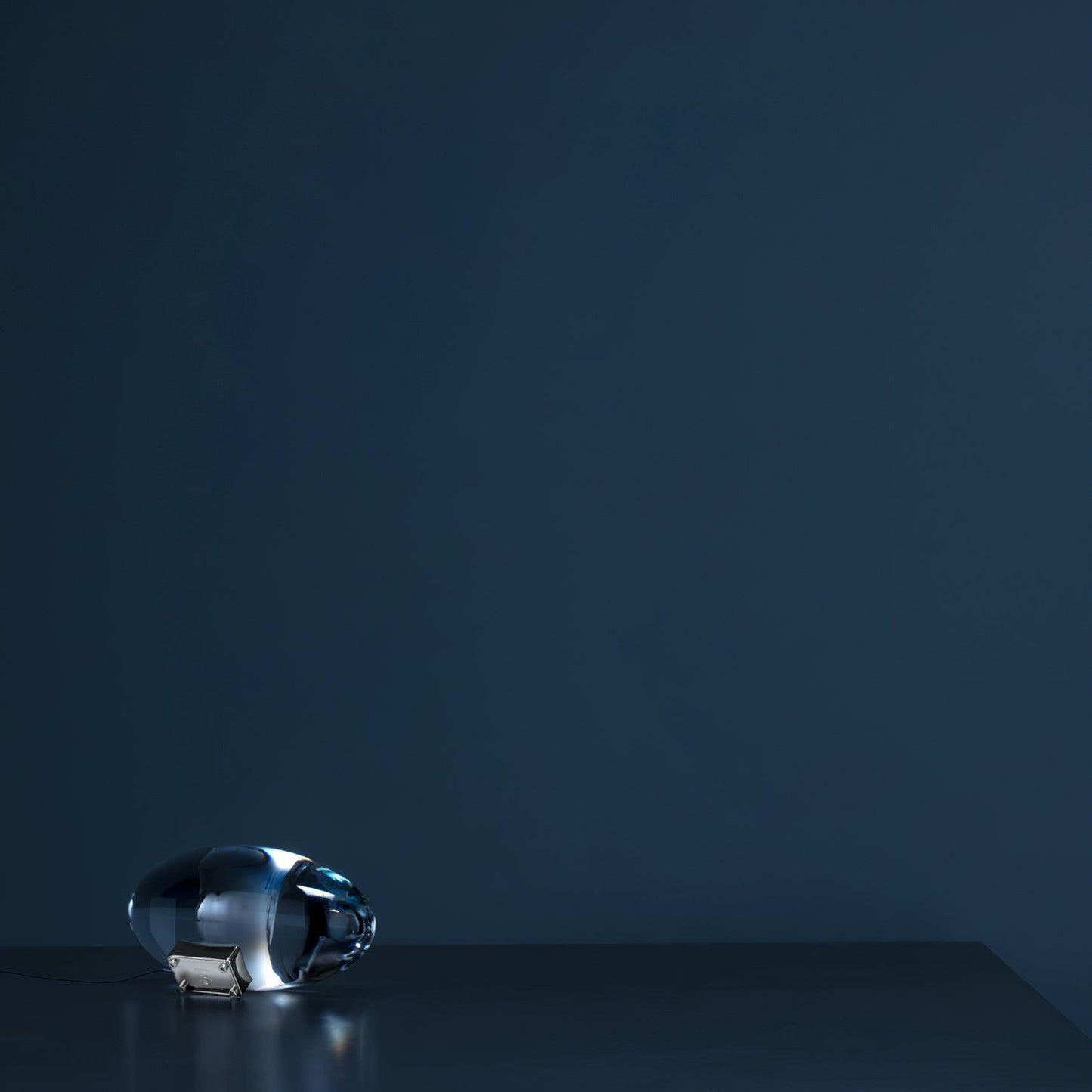 Tischlampe | LED | Kristall & Chrom | Modern Elegant