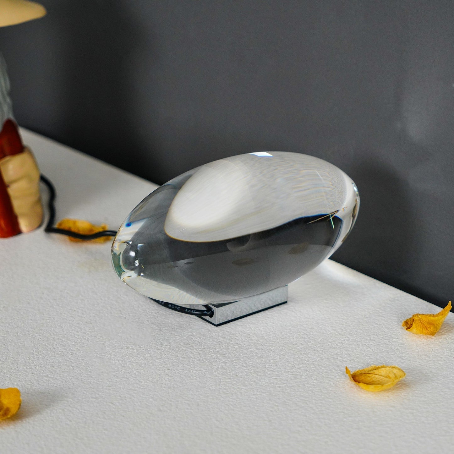 Tischlampe | LED | Kristall & Chrom | Modern Elegant