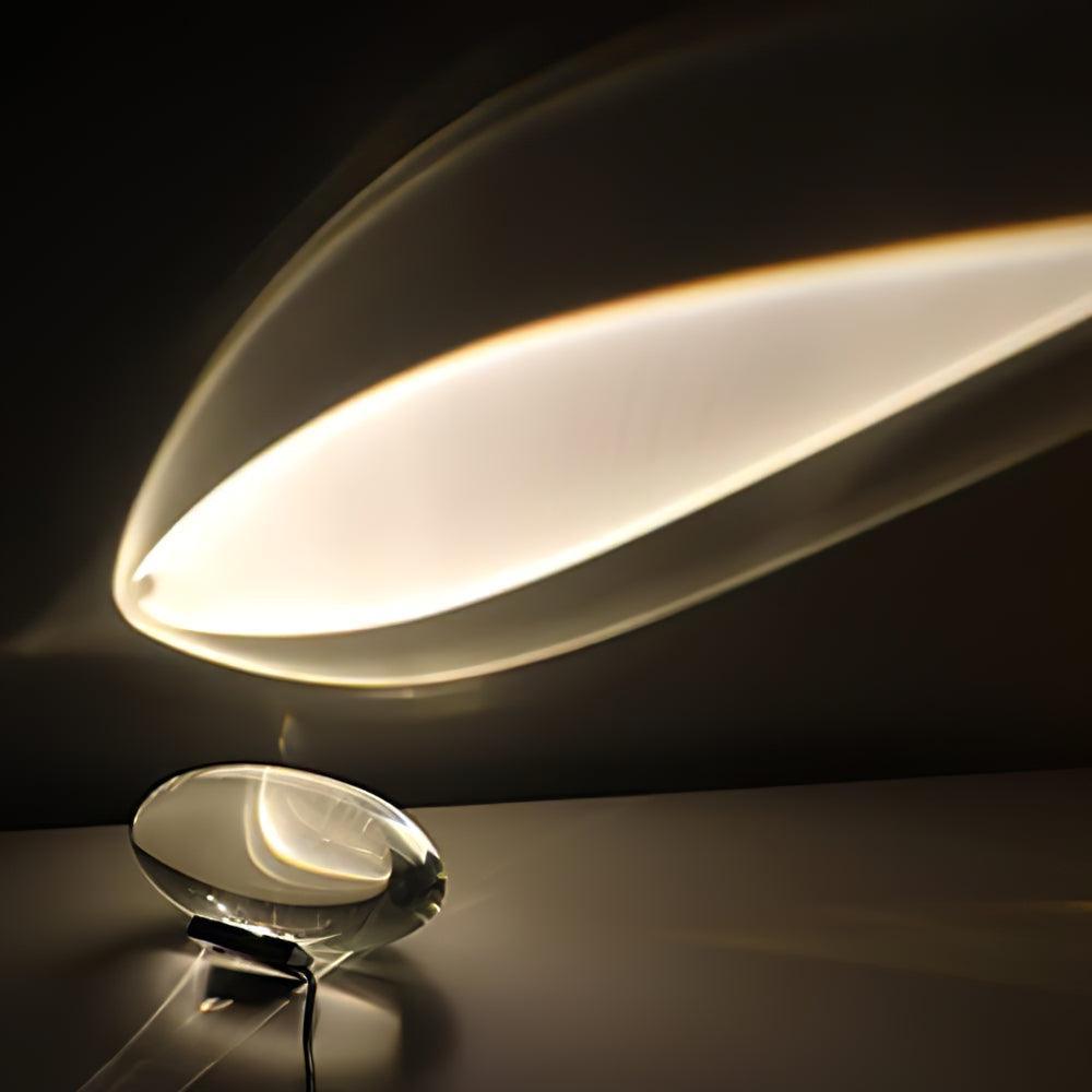 Tischlampe | LED | Kristall & Chrom | Modern Elegant