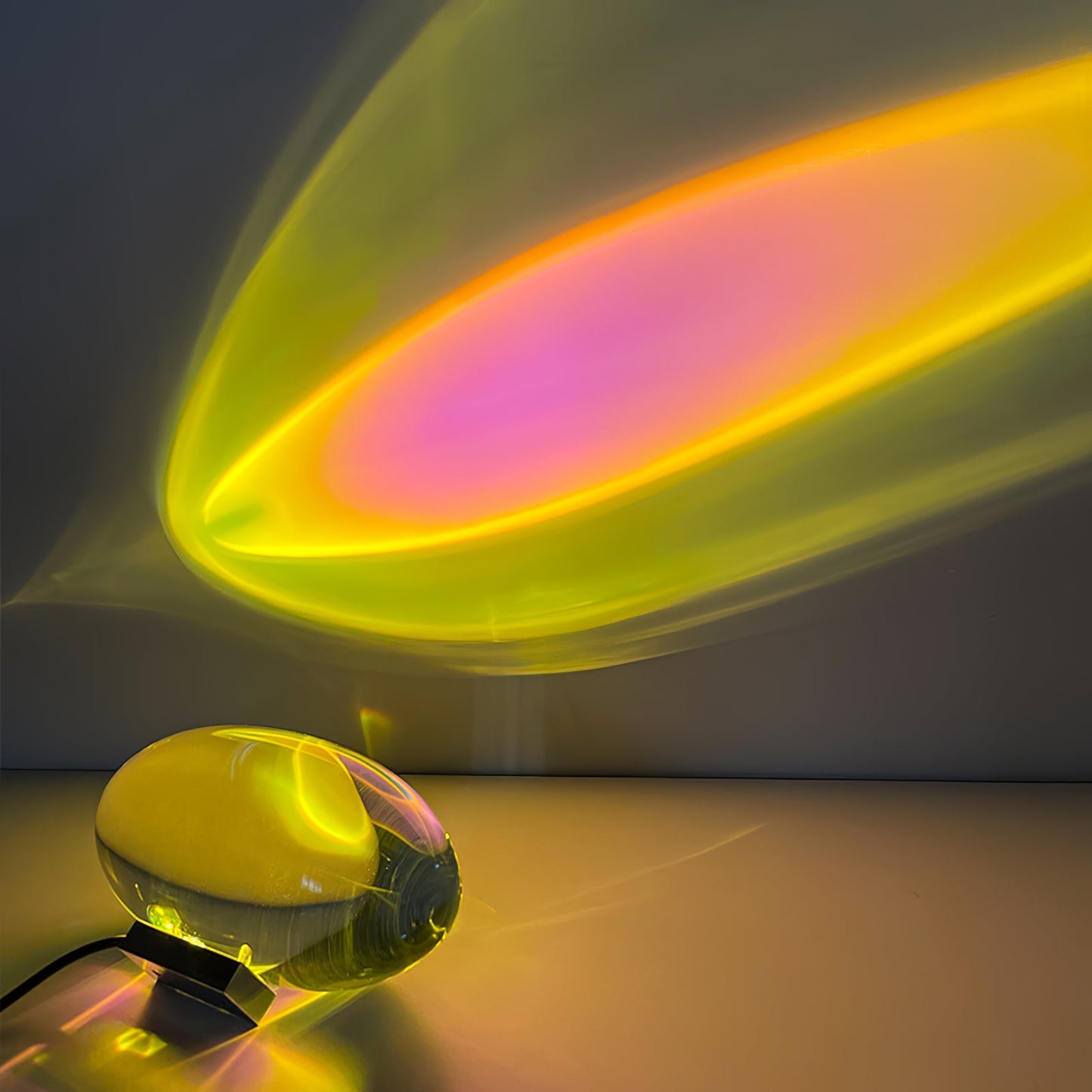 Tischlampe | LED | Kristall & Chrom | Modern Elegant